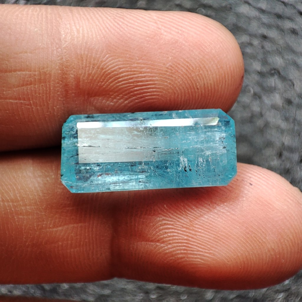 Stone / Batu Stone Aquamarine Transparent CT 11.0 Original