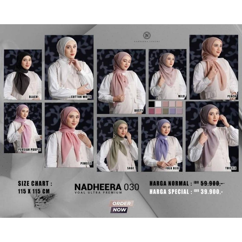 TERBARU SEGIEMPAT  SPECIAL PRICE NADHEERA 030 BY NADHEERA LUXURY