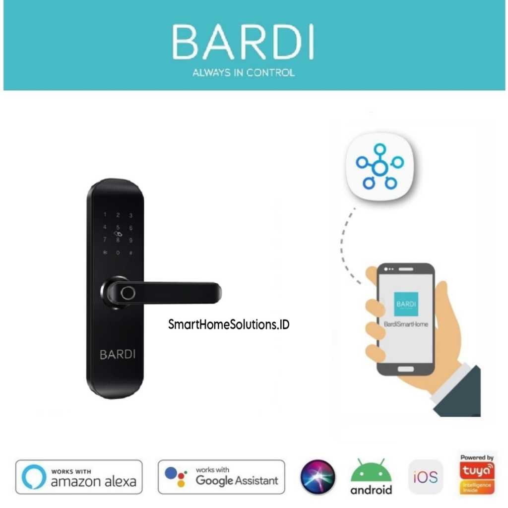 Bardi Smart Door Lock with Handle