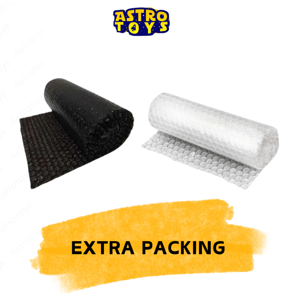 

Extra packing bubble wrap - Tambahan untuk packingan