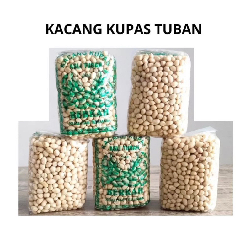 

PROMO MURAH - KACANG KUPAS ASLI TUBAN CAP BERKAH 350gr