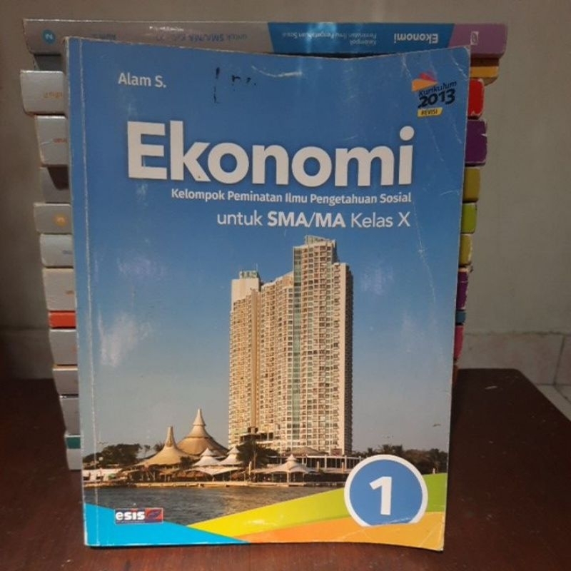 

buku paket ekonomi kelas 10 MA SMA penerbit esis original