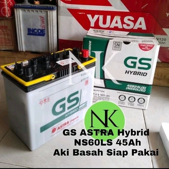 Aki Hyundai Excel 1 Avega, H-1 Royale Limited GS Astra Hybrid NS60LS