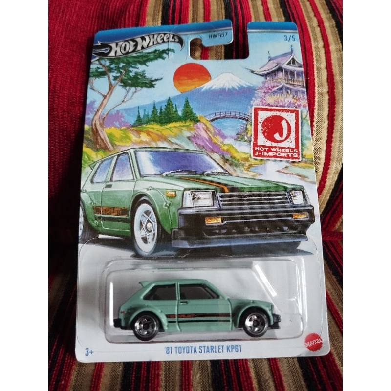 Hot Wheels 81 Toyota Starlet KP61