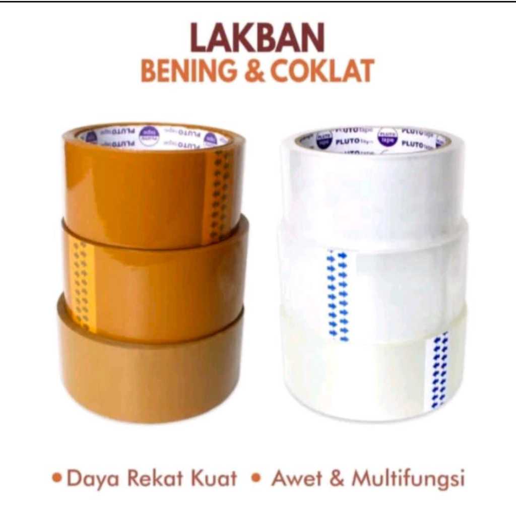 

LAKBAN 45X100 YARD BENING DAN COKLAT HARGA TANGAN PERTAMA / PABRIK