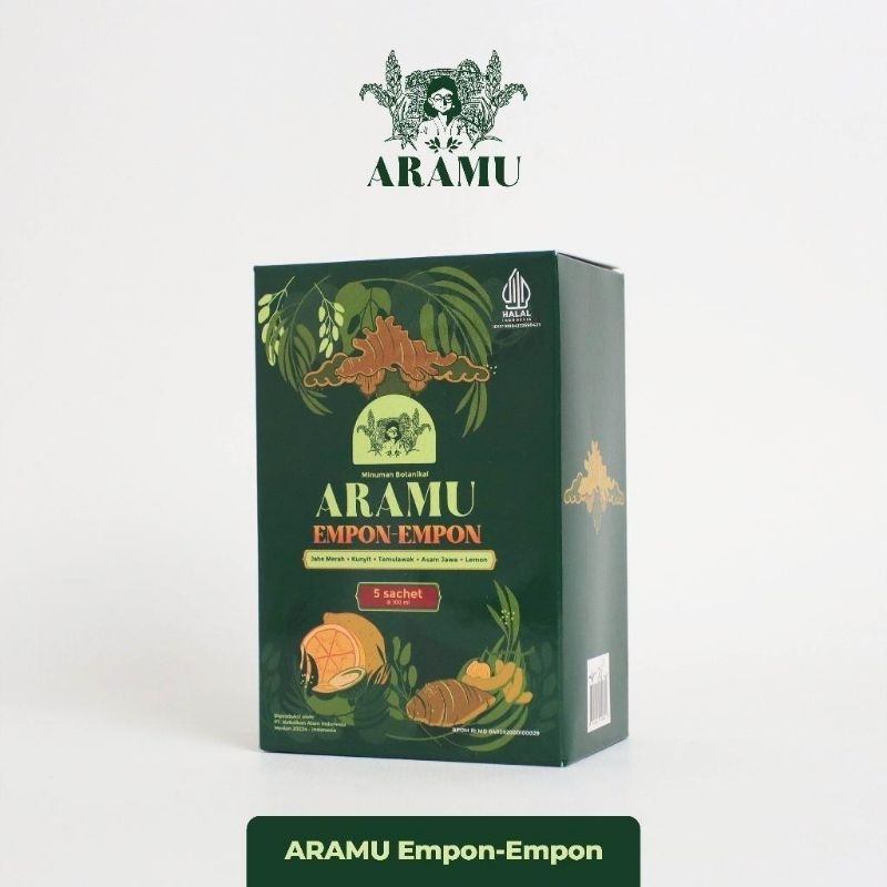 

Aramu empon empon tanpa pengawet & pemanis buatan praktis langsung minum isi 5 sachet @100ml (Ready Semarang)