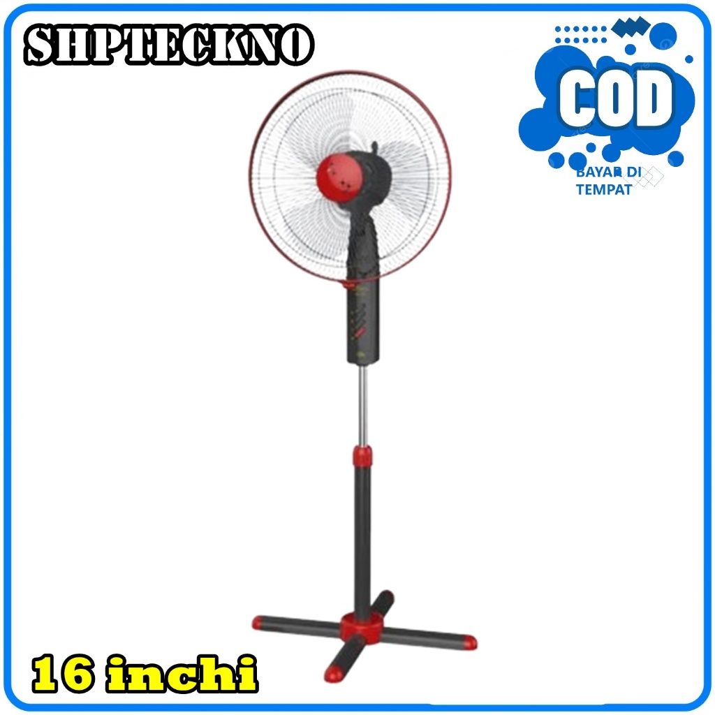 MASPION EX160S Kipas Angin Berdiri Stand Fan 16 inchi Body Kokoh Bergaransi