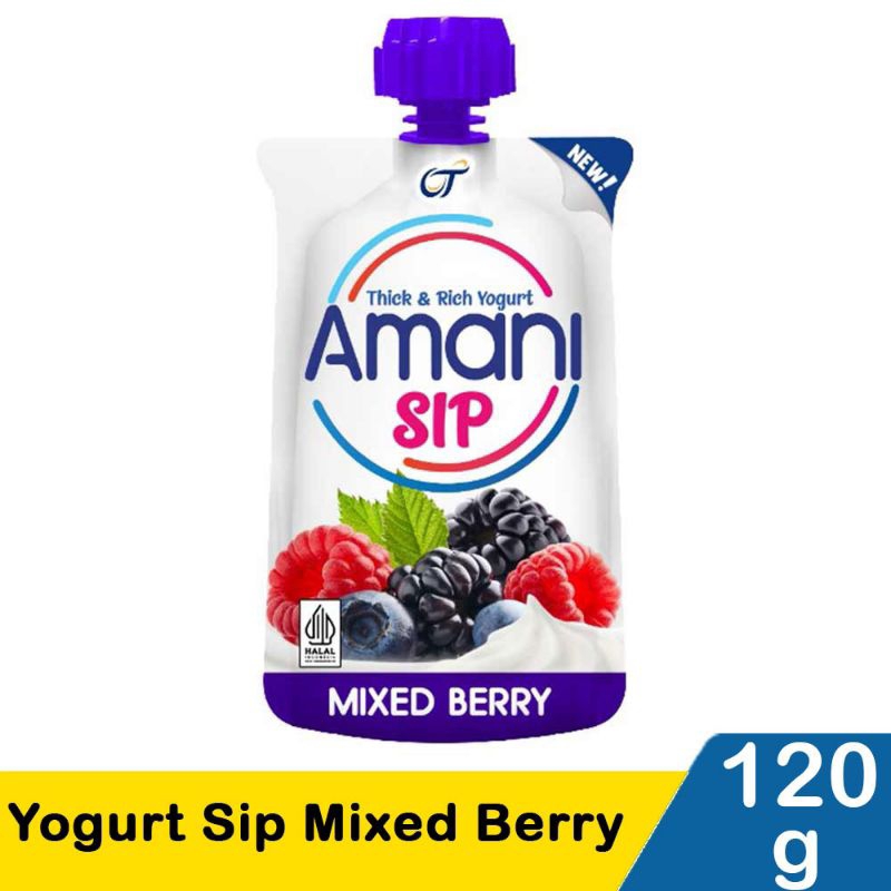 

AMANI Yogurt mixed berry 120gr