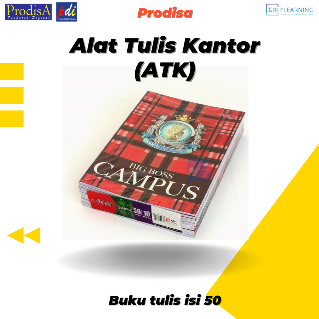 

Buku tulis dan buku tabungan