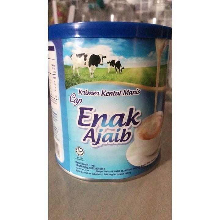 

Susu Kental Manis Enak Ajaib Kaleng 1kg