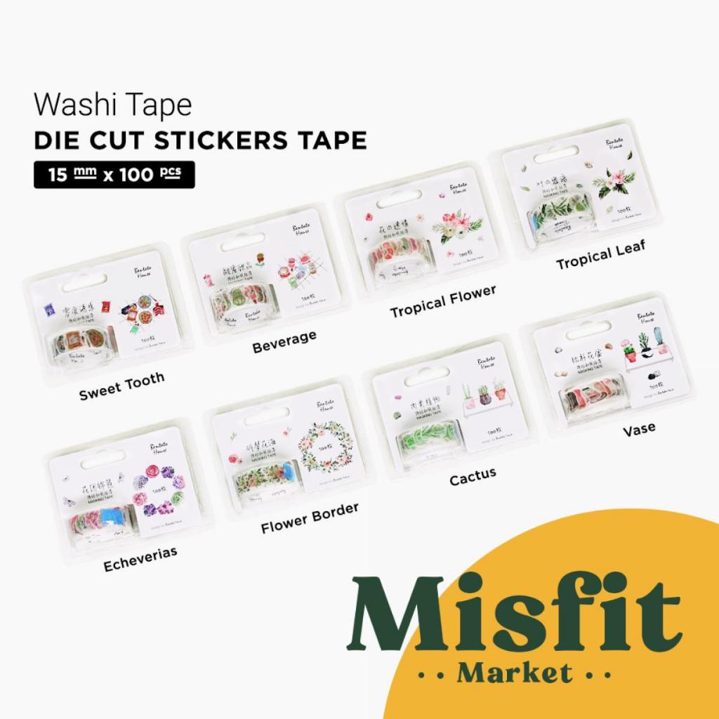 

Washi Tapes: Die Cut Petal Series (Single)