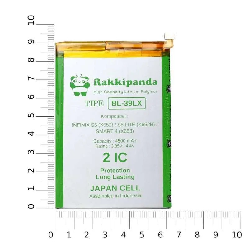 RakkiPanda - Baterai BL-39LX Infinix S5 X652 / S5 Lite X652B / S4 X563