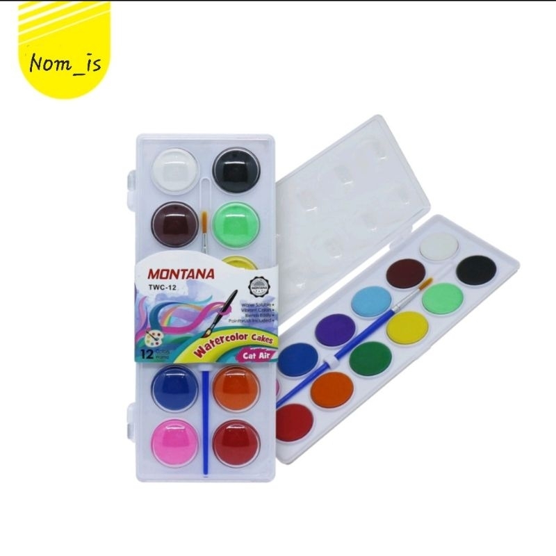 

Cat Air Montana / Watercolor Cakes 12w Montana TCC - 12