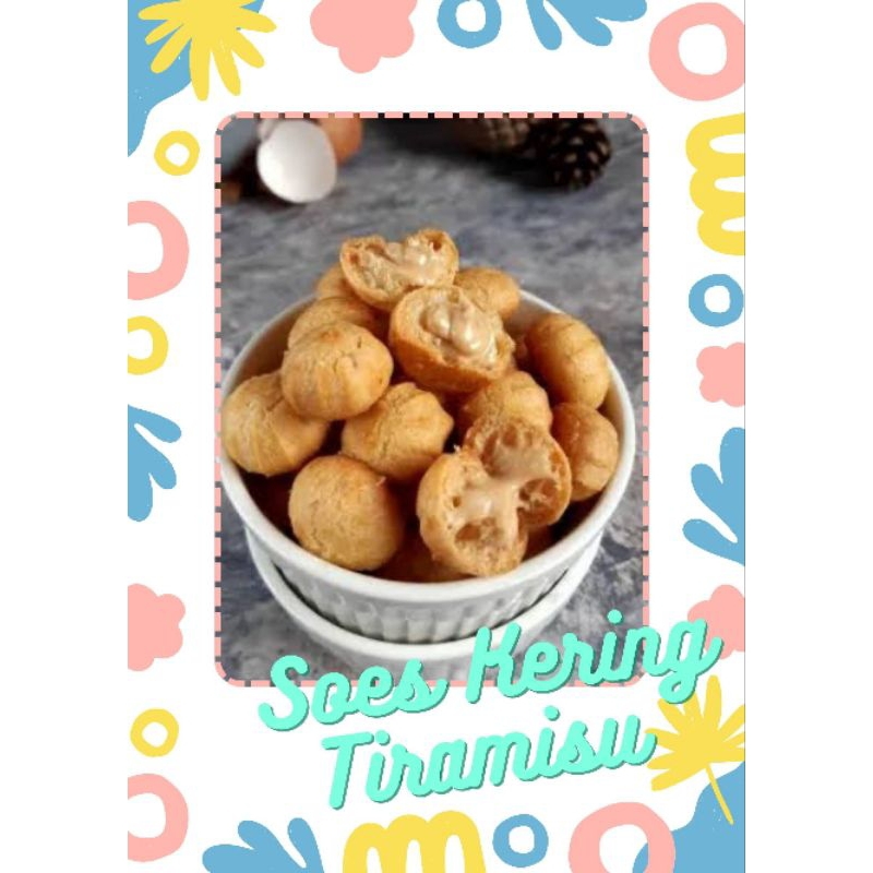 

Soes Kering Tiramisu | SNACK KILOAN • JAJAN KILOAN • CEMILAN |