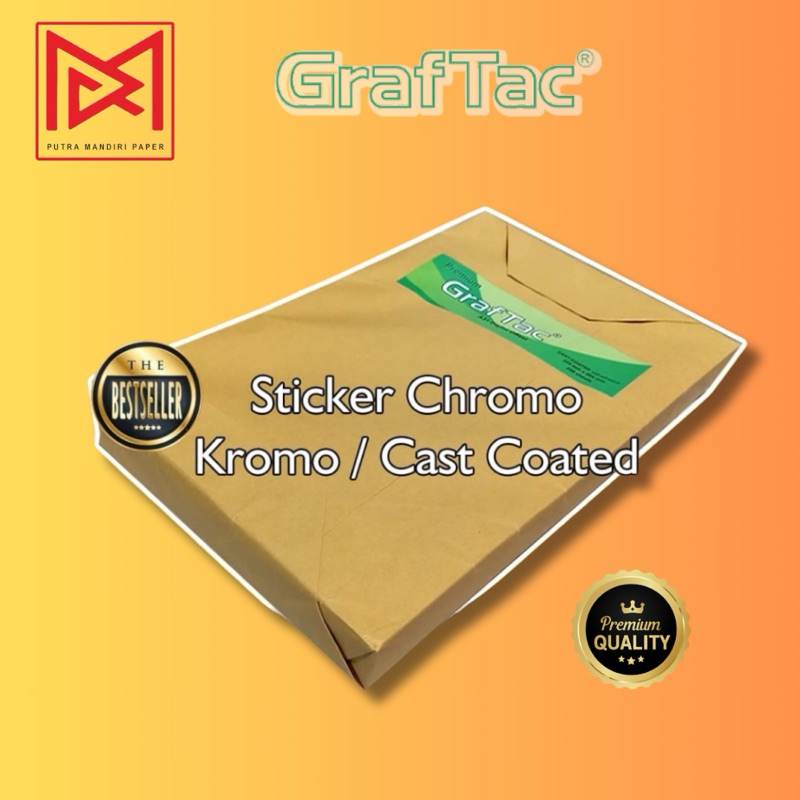 

STIKER CROMO GRAFTAC A3+ CAST COATED PER 250 LEMBAR