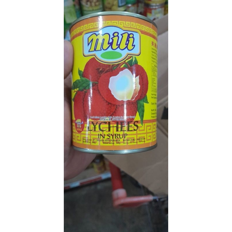 

MILI LECHY IN SYIRUP Lechy kaleng Klengkeng kaleng/Longan