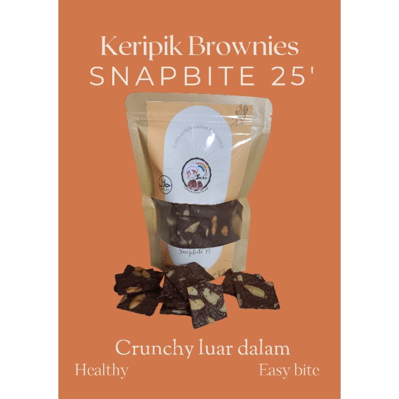 

Brownies chips Snapbite 25' 70gr