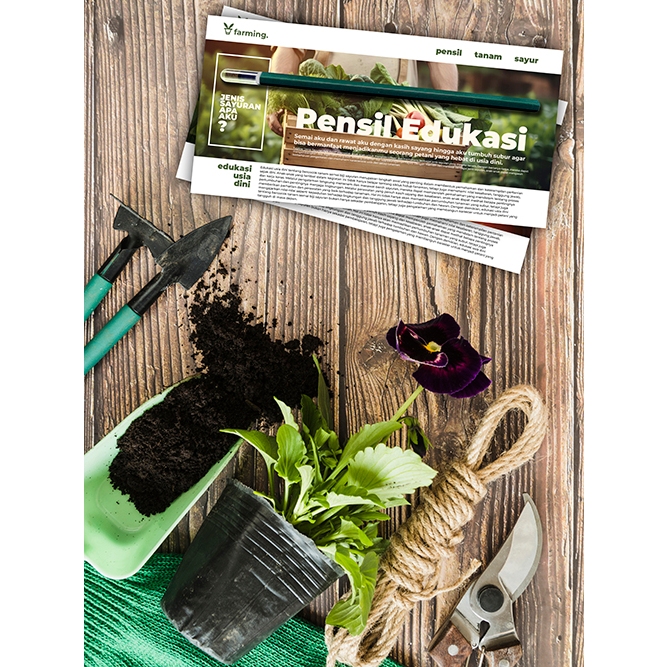 

PENSIL EDUKASI / PENSIL TANAM / PENSIL SAYUR