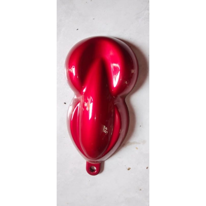 cat red candy merah candy pu