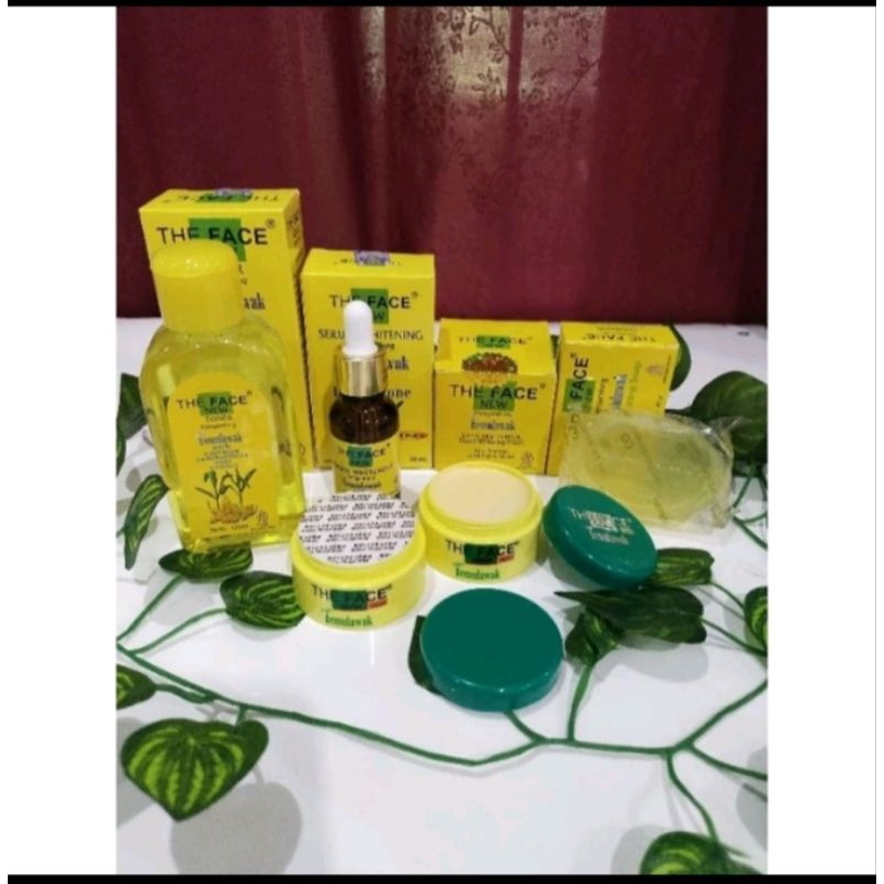 TEMULAWAK THE FACE BPOM ORIGINAL PAKET KOMPLIT FREE GIFT