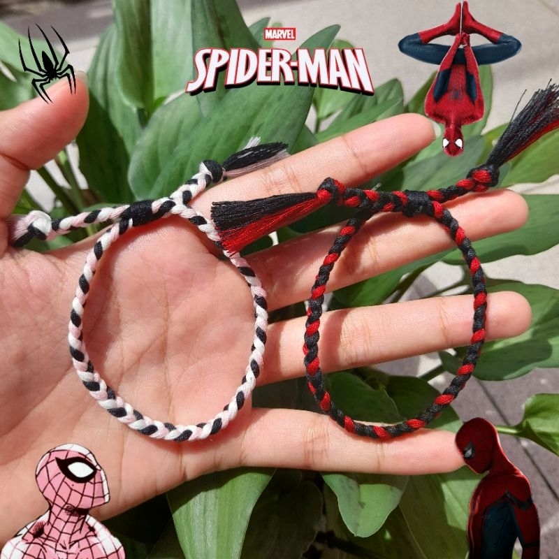gelang serut Spiderman couple