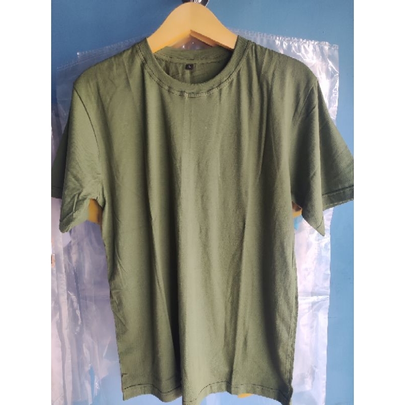 KAOS POLOS HIJAU ARMY