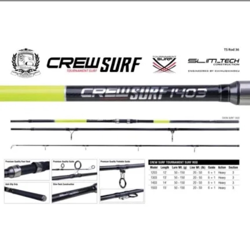 JORAN SEAHAWK CREWSURF 360 | 390 | 420 PASIRAN & ROCKFISHING