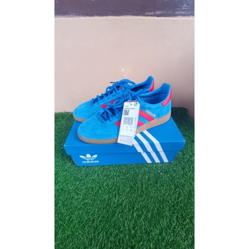Adidas Handball Spezial Bright Blue & Vivid red Original 100% with tag