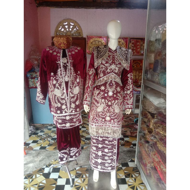 BAJU PENGANTIN ADAT MINANG PADANG MODERN