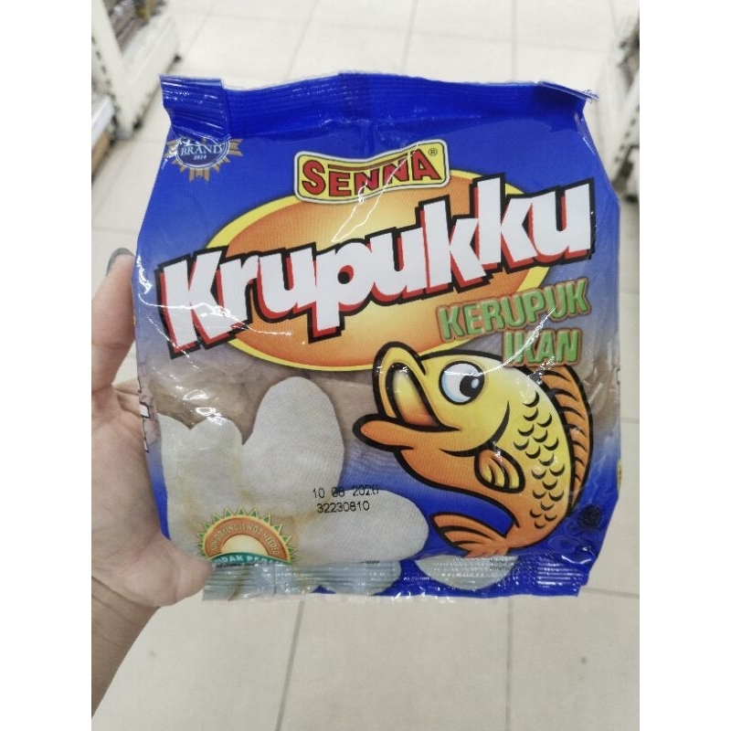 

250gr SENNA Kerupuk Bawang mentah siap goreng