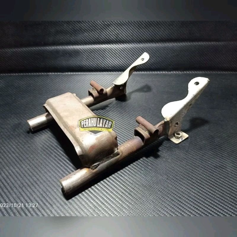 Sambungan patahan buntut buntutan rangka belakang potongan frame honda glpro gl pro max neotech / sa