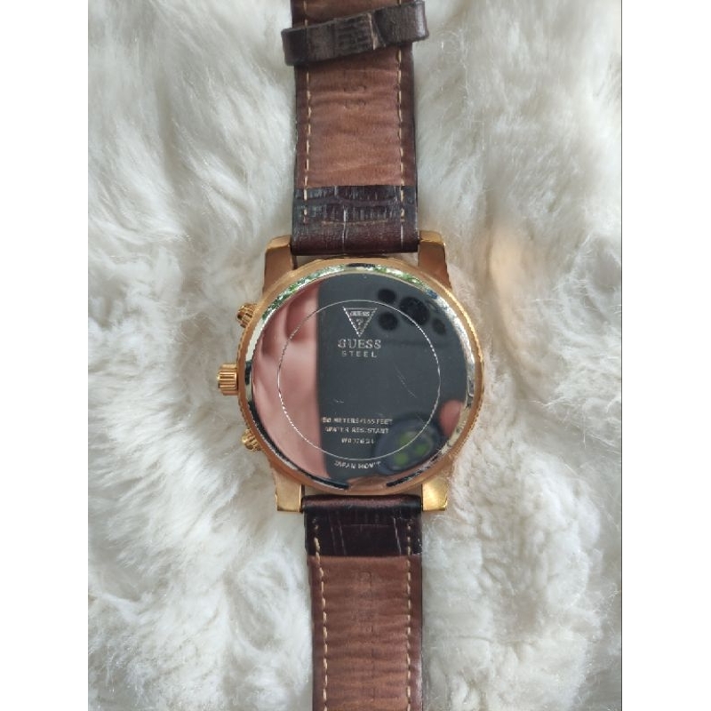 Original Guess Man's Watch Exec Chronograph W0076G4