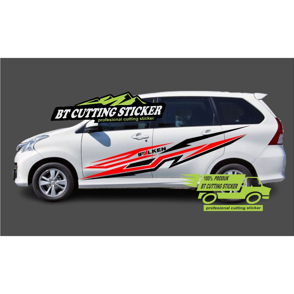 sticker mobil stiker cutting mobil Mobil Cayla Stiker Mobil keren calya