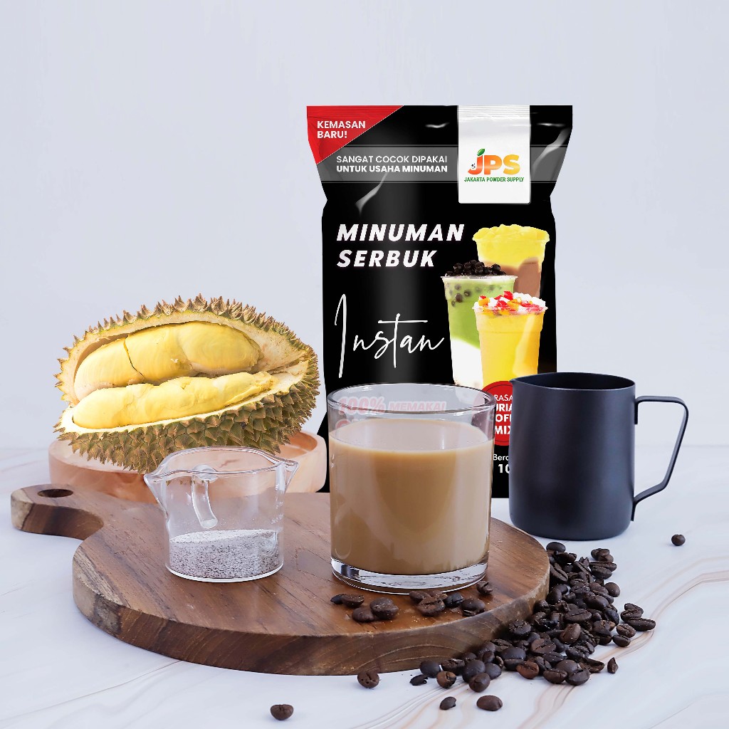 

bubuk minuman durian coffee mix