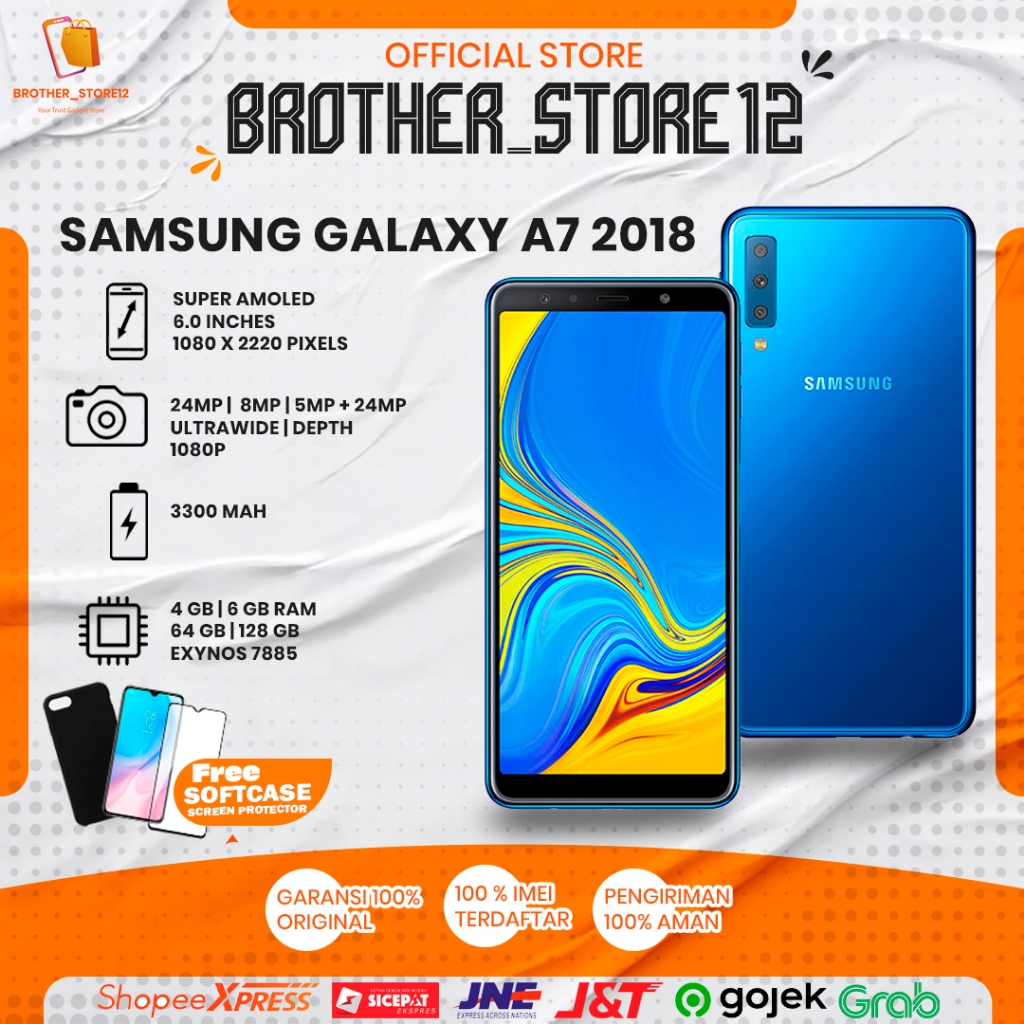 Samsung a7 2018 sein second original