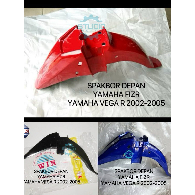 SPAKBOR DEPAN SLEBOR SAYAP KAP DEPAN FRONT FENDER YAMAHA F1ZR / FORCE 1 ZR / VEGA R PERTAMA / VEGA L