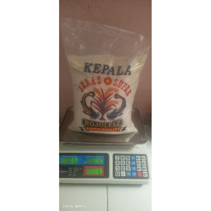 

Beras RojoLele Ukuran 5kg