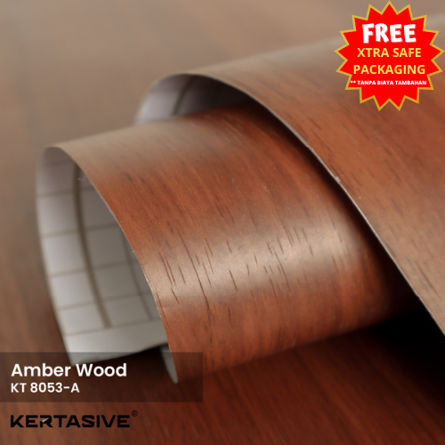 Amber Wood KERTASIVE PVC Interior Film