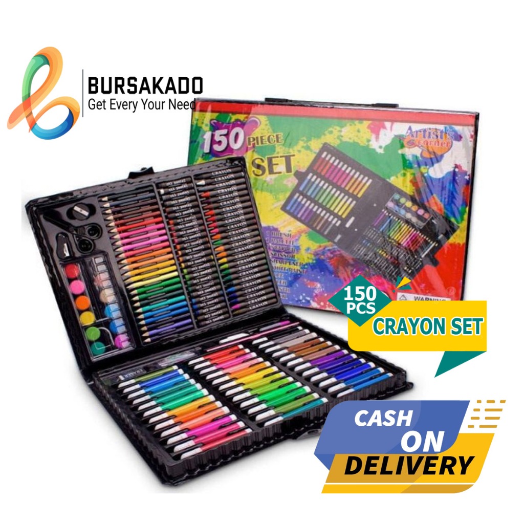 CRAYON 150 / Crayon Pensil Warna Art Set Pensil Warna Crayon