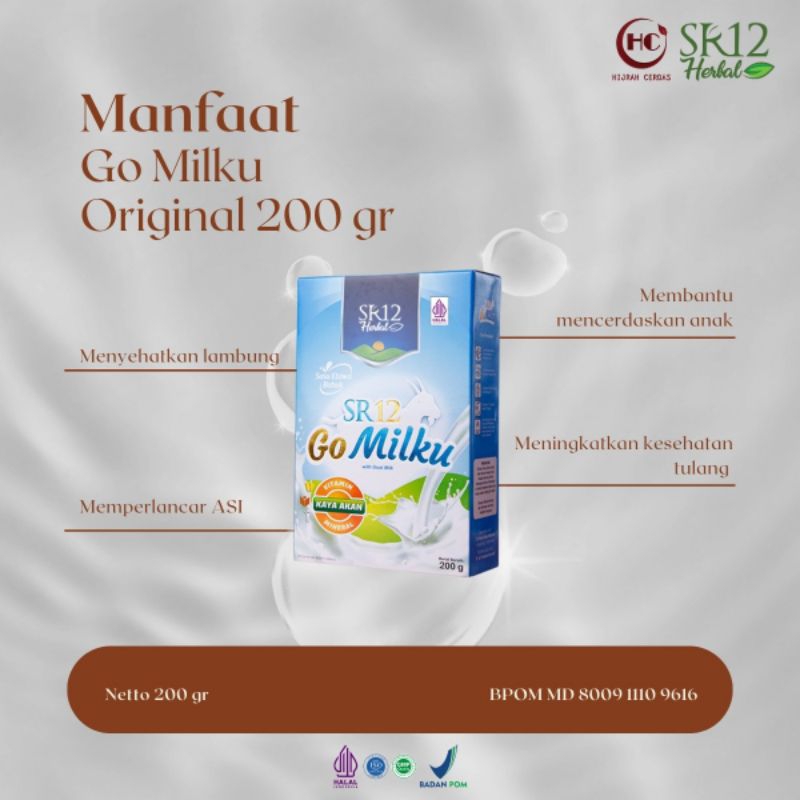 

Susu Kambing ETAWA SR12 Gomilku Susu Bubuk Original (vanila)