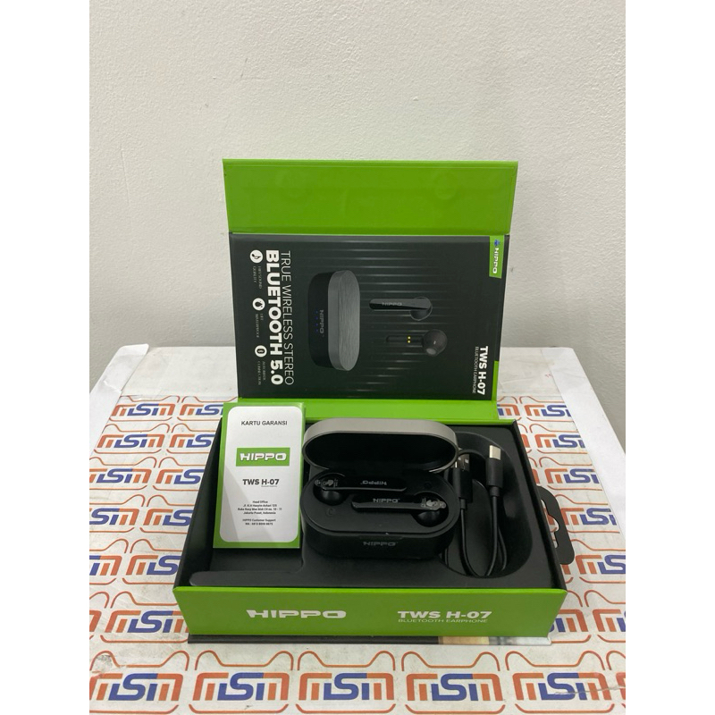HIPPO EARPHONE WIRELESS TWS H-07