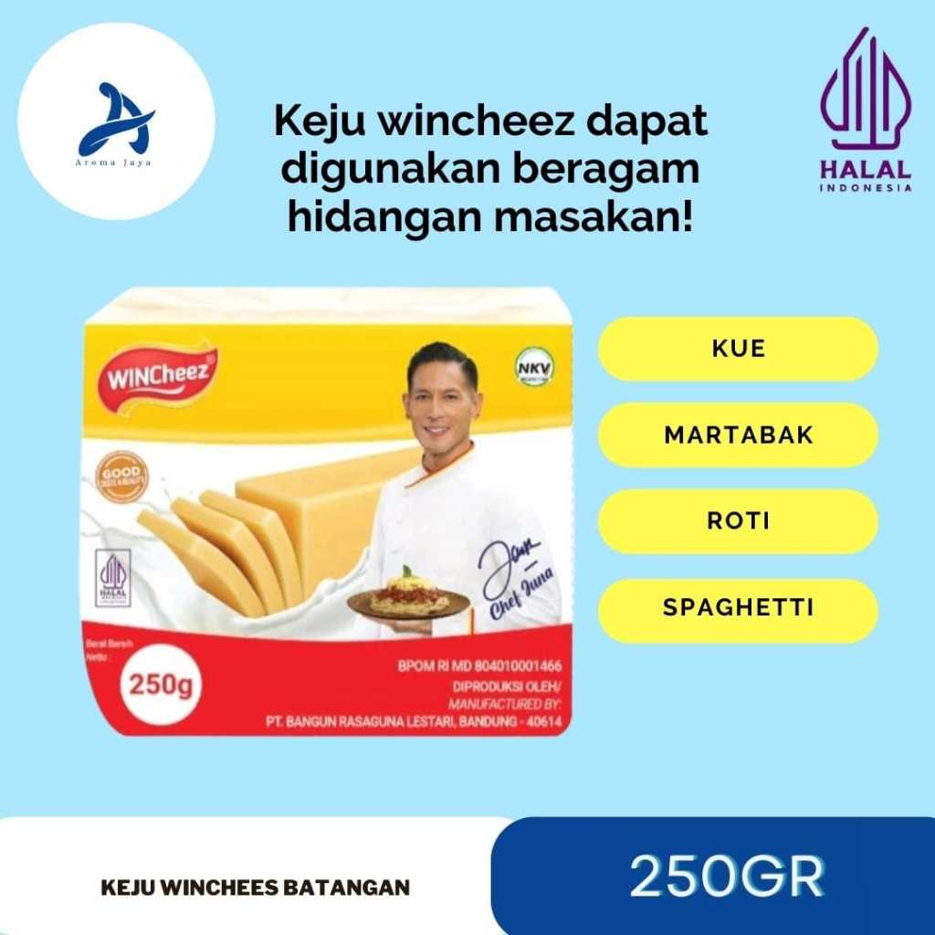 

Keju Cheddar Wincheez Keju Batangan Wincheese Keju Winchiz 250 Gram