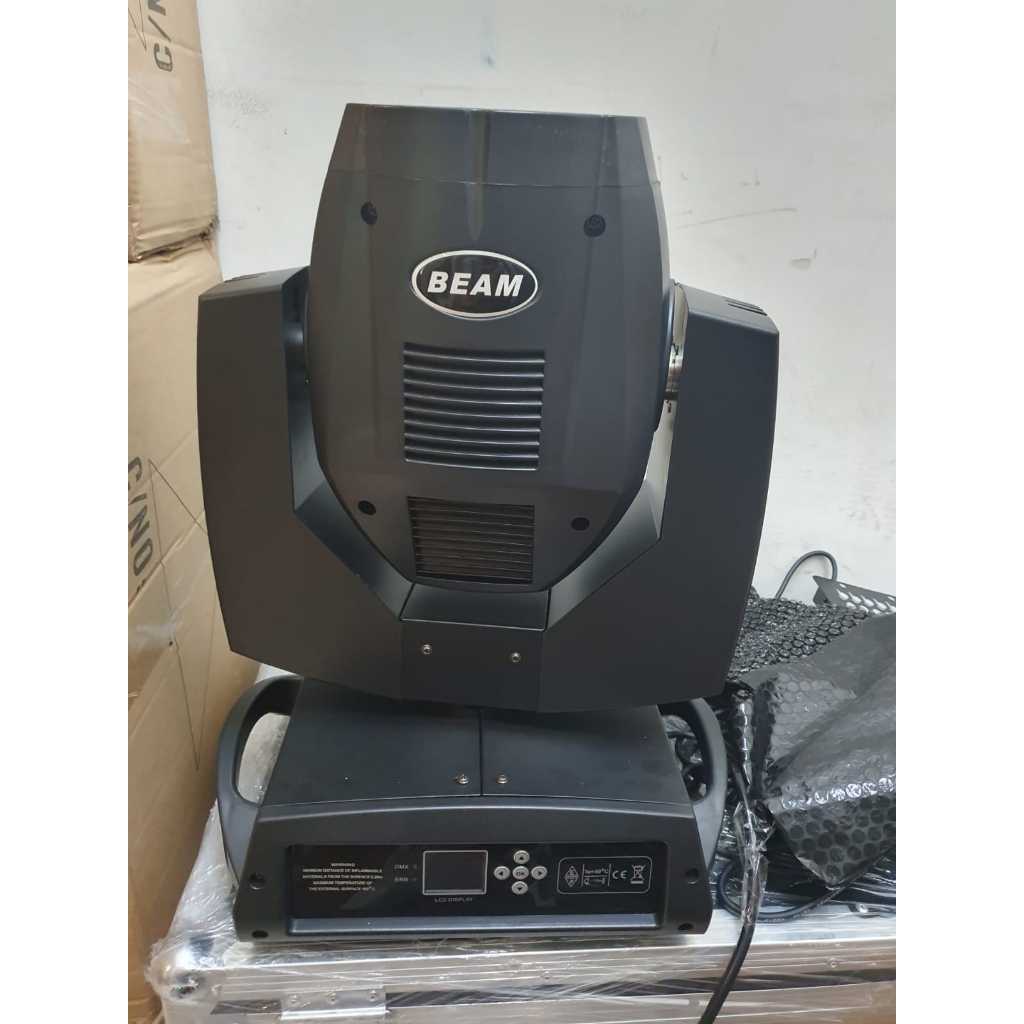 lampu moving head Beam 230 watt 7R prisma & Gobo Fullcolor