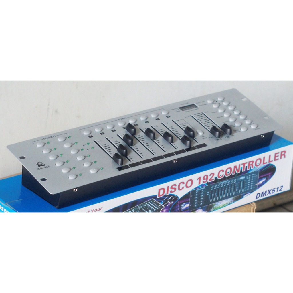mixer lampu parled REDSUN dmx 512 warna PUTIH