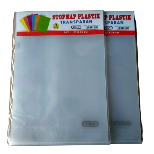 

MAP L Bening / Stopmap L Plastik Transparan Kiky (PCS)