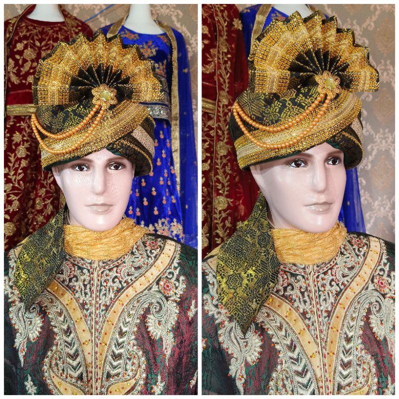Topi india, topi pengantin india, topi aladin