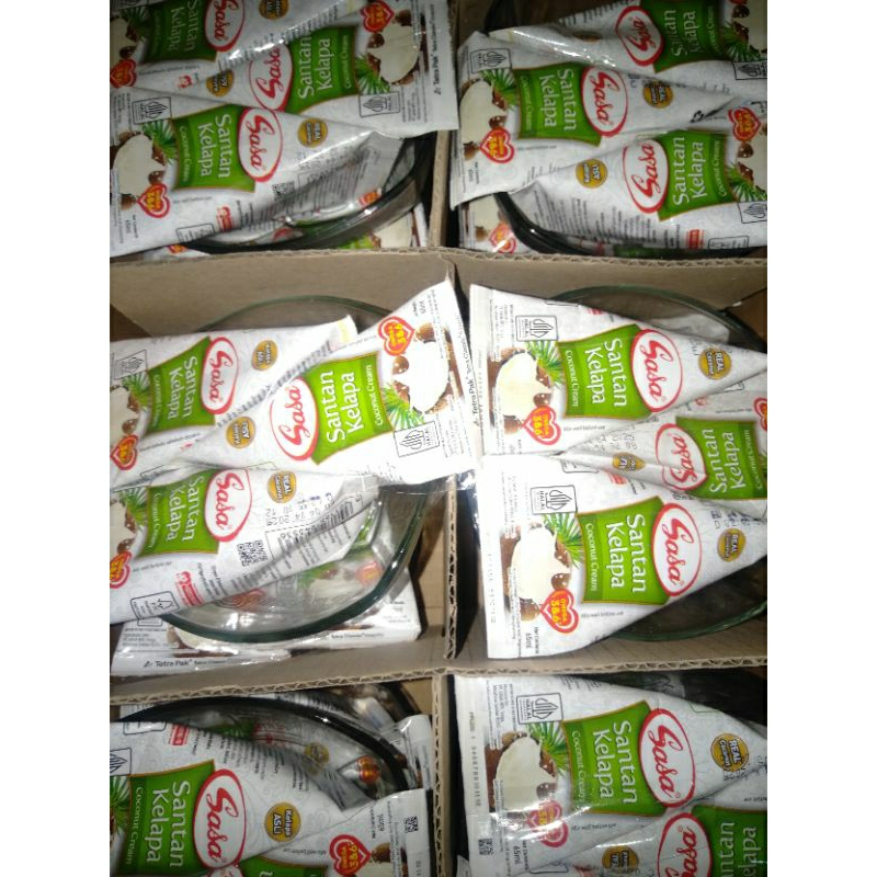 

santan Sasa 65 ( 3 pcs + mangkok )