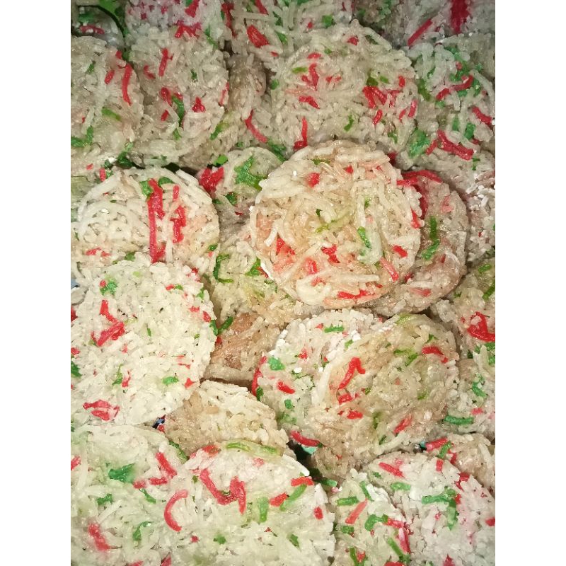 

kerupuk renggining mentah isi 40pcs