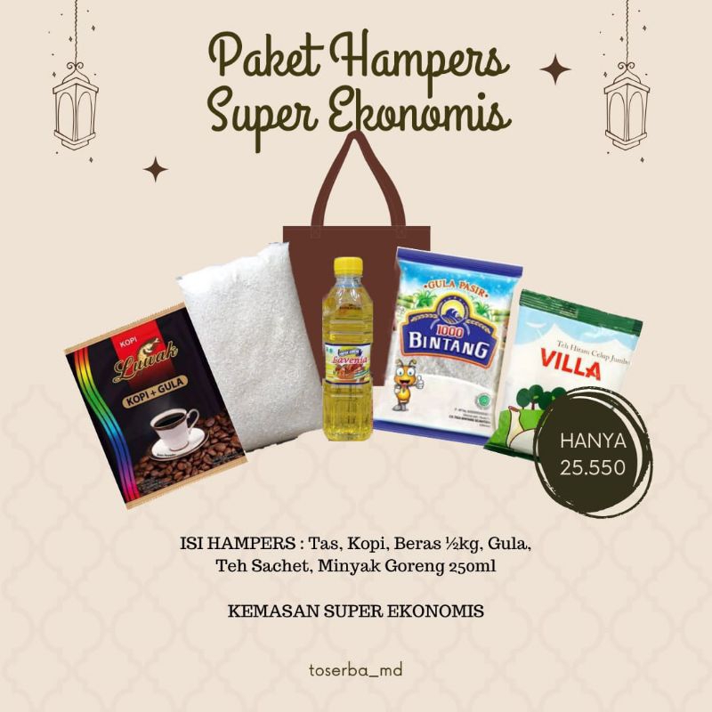 

Paket Hampers Super Ekonomis