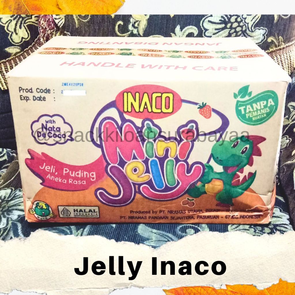 

Jelly Inaco 1 DUS ( 10 kg )/ Snack Kiloan Murah/ Cemilan Jajan Agen Termurah